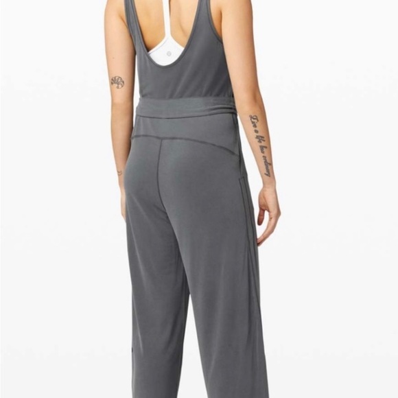 SOLD Lululemon “Ease of it all” Jumpsuit Size 10 - Picture 2 of 4